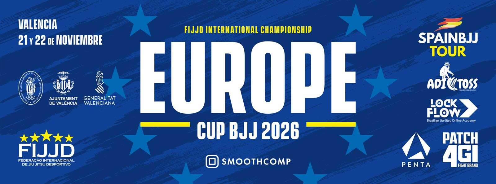 EUROPE CUP 2026 SPAINBJJTOUR GOLD