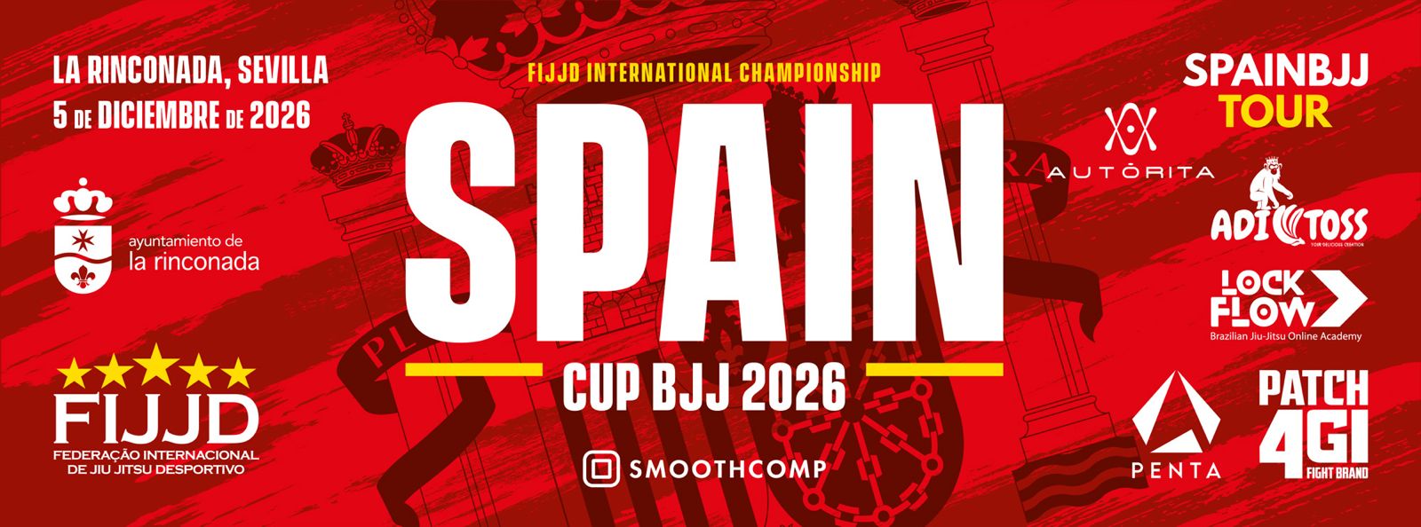 SPAIN CUP 2026 SPAINBJJTOUR GOLD